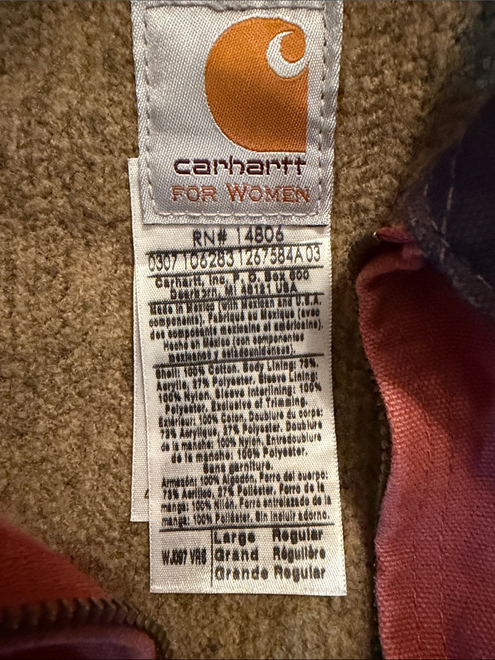 NWT Carhartt Vintage Detroit Work Jacket - Picture 6 of 7